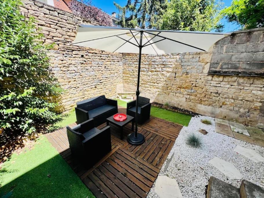 L'Eden, Apt 4 Prs Avec Jardin En Centre Ville Dijon Extérieur photo
