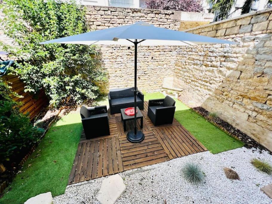 L'Eden, Apt 4 Prs Avec Jardin En Centre Ville Dijon Extérieur photo
